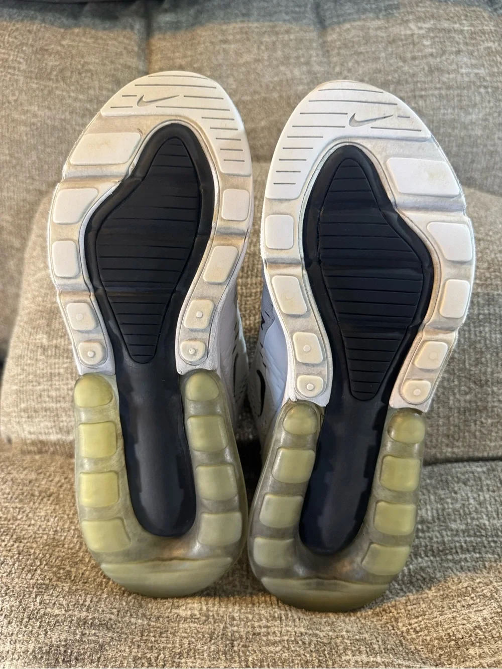 Nike Air Max 270 Women’s White/Black/Grey AH6789-100 Size 7.5